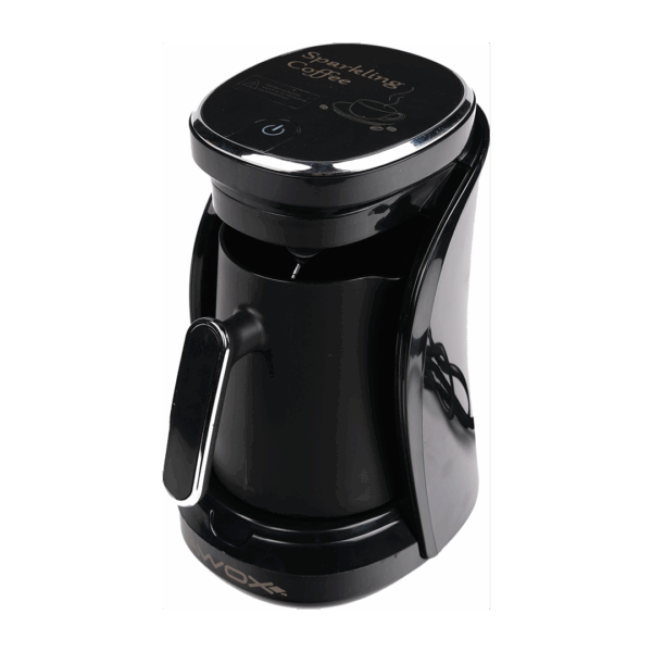 AWOX SPARKLİNG KROM - PLASTİK TÜRK KAHVE MAKİNESİ 4 FİNCAN KAPASİTELİ 450-500W (K0)