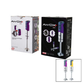 AWOX TULİPSO ELEKTRİKLİ ÇELİK UÇLU ÇUBUK BLENDER KROM - RENKLİ 800W (K0)