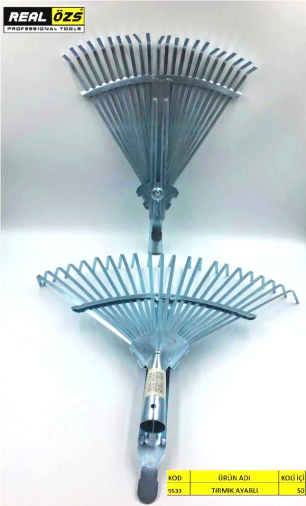 AYARLI 22 DİŞLİ METAL TIRMIK (K0)