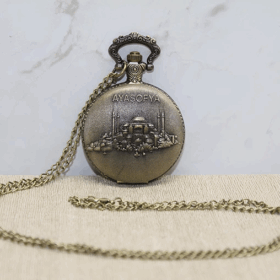 Ayasofya Tasarımı Köstekli Saat Alk4384