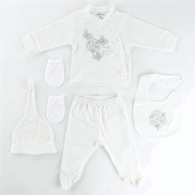 Aziz Bebe 5 Parça Hastane Çıkış 5303 Orjinal