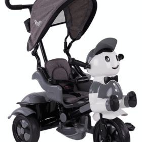 Babyhope 125 Yupi Triycle 3 Tekerli Kontrollü Bisiklet (Özel) Gri