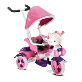Babyhope 135 Kety 3 Tekerli Kontrollü Bisiklet Pembe