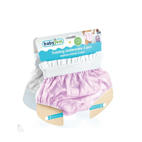 BabyJem Alıştırma Külodu Kutulu 2Li 155 Pembe - Görsel 2