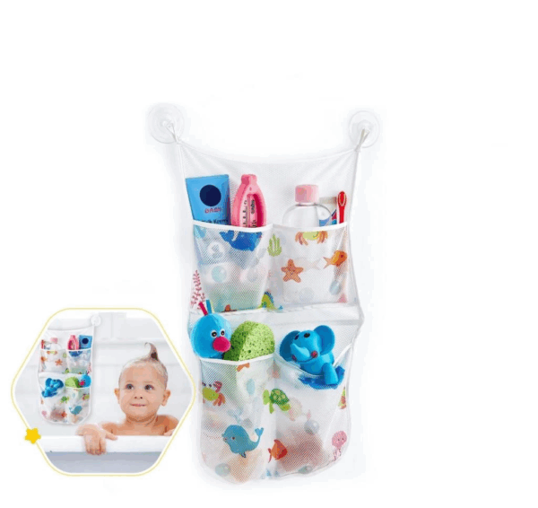BabyJem Bebek Banyo Oyuncak Torbası 469 Beyaz - Görsel 2