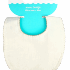 BabyJem Bürümcük Müslin Önlük 811 Ekru