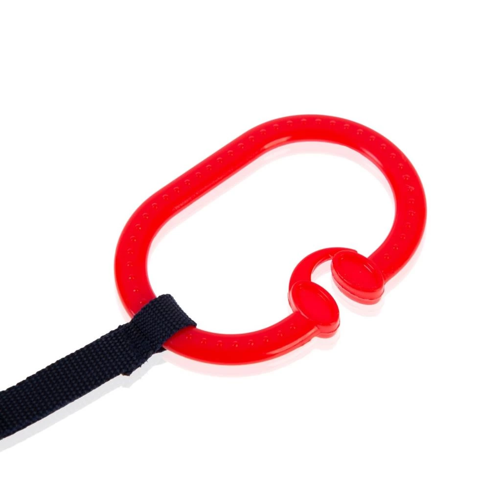 Çocuk BabyJem Çıngıraklı Puset Halkası 876 Kırmızı - Görsel 4