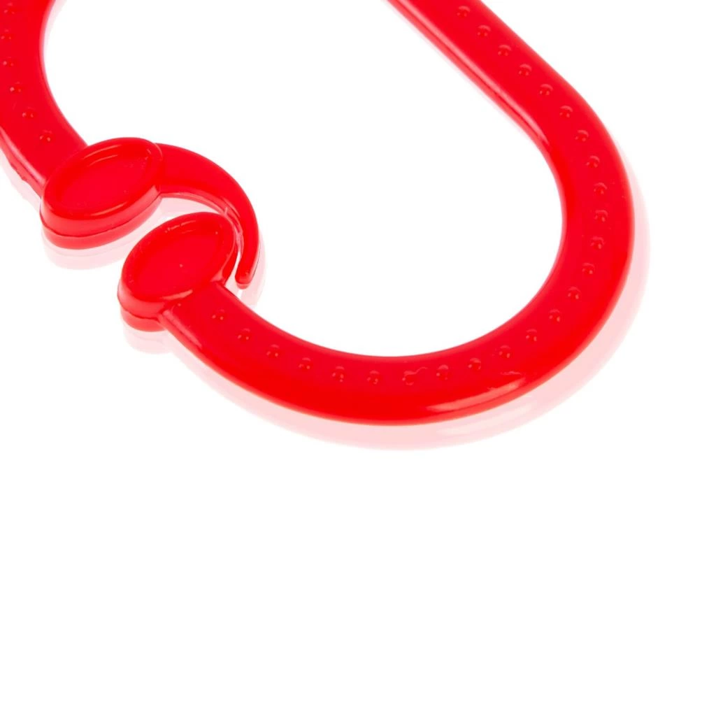 Çocuk BabyJem Çıngıraklı Puset Halkası 876 Kırmızı - Görsel 5