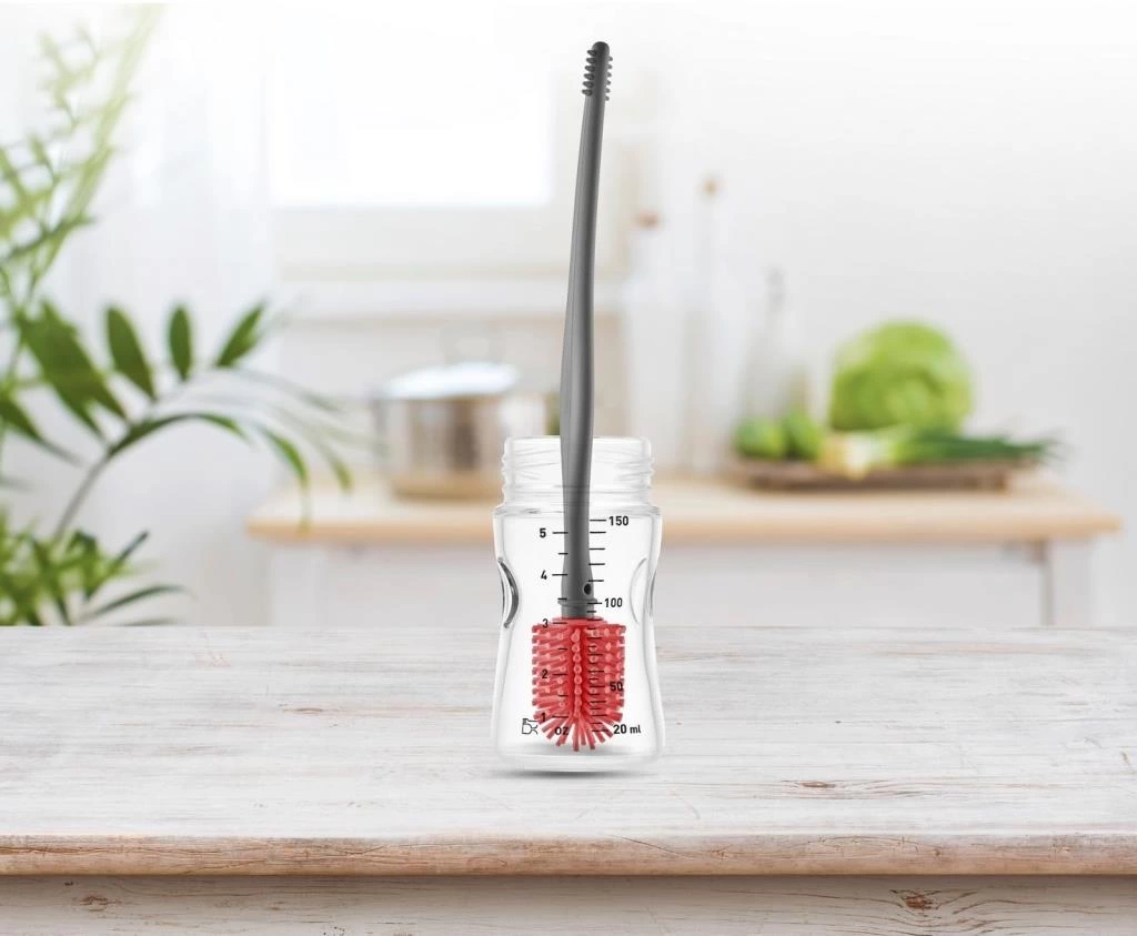 BabyJem Emzik ve Biberon Temizleme Fırçası 723 Pembe - Görsel 5