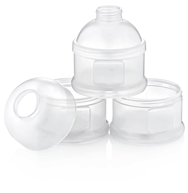 BabyJem Katlı Toz Mama Kabı 545 Beyaz - Görsel 2