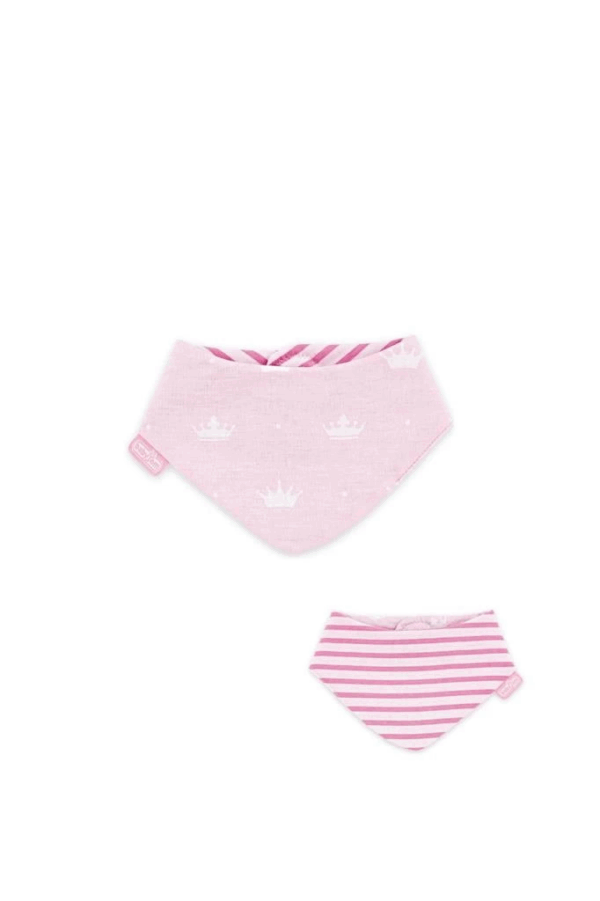 BabyJem Yenidoğan Fular Önlük 515 Pembe - Görsel 2