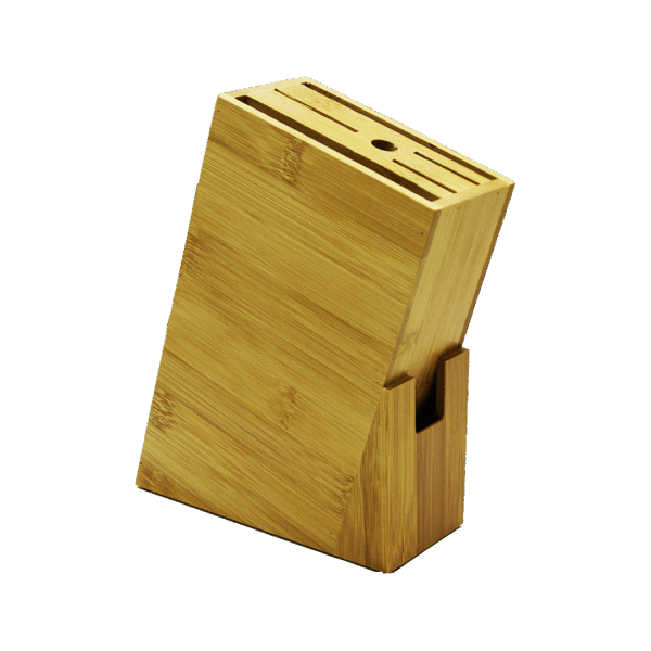 BAMBOO WOOD-10529 BAMBU BIÇAK STANDI AHŞAP (K0)