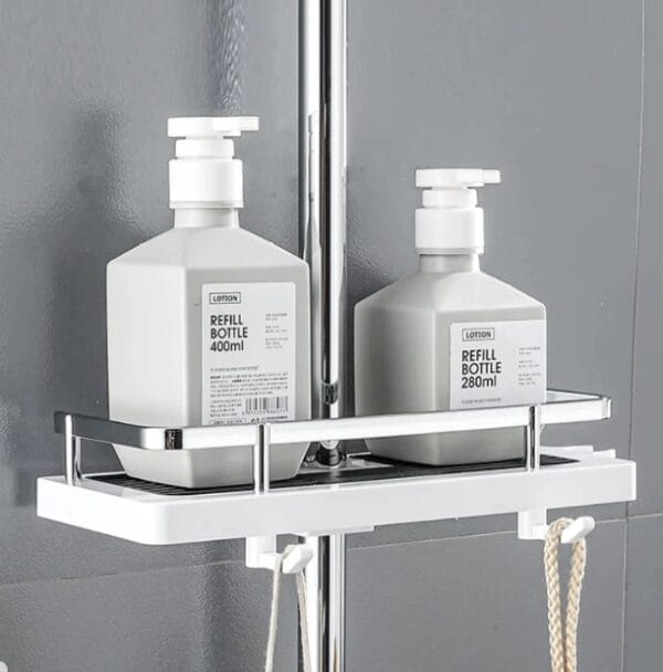 Banyo Duş Rafı Şampuanlık Sabunluk Organizer (K0)