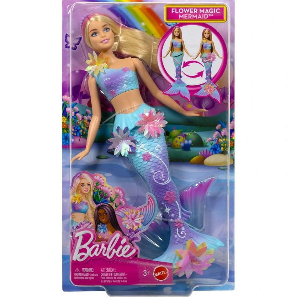 Barbie Büyülü Çiçekler Deniz Kızı - Görsel 5