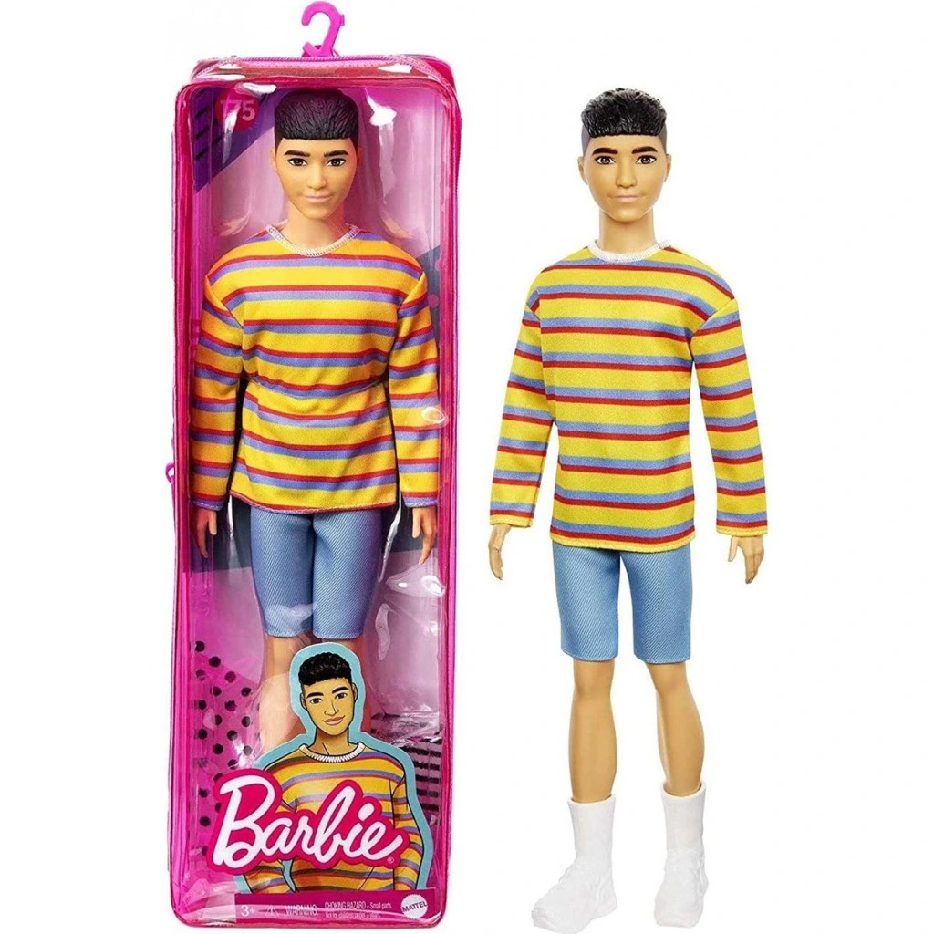 Barbie Fashionistas Yakışıklı Ken Bebekler DWK44 - Görsel 3