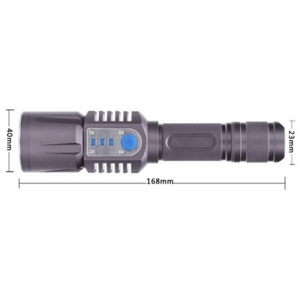 Baretta Brs18 Oto Şarjlı T6 Led 3000 Lümen El Feneri - Görsel 2