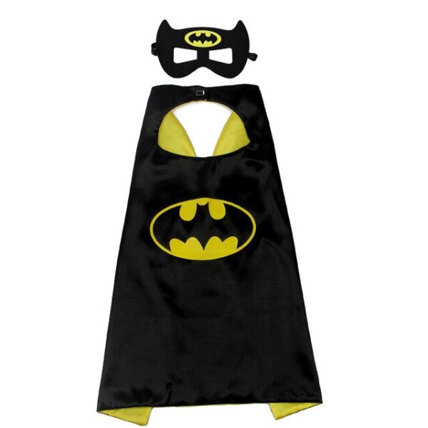 Batman Avengers Pelerin + Maske Kostüm Seti 70x70 cm (K0)