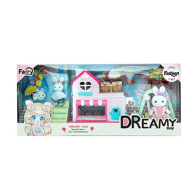 Bay Dreamy Mi̇ni̇ Tavşan Kaydıraklı Park Oyun Seti̇