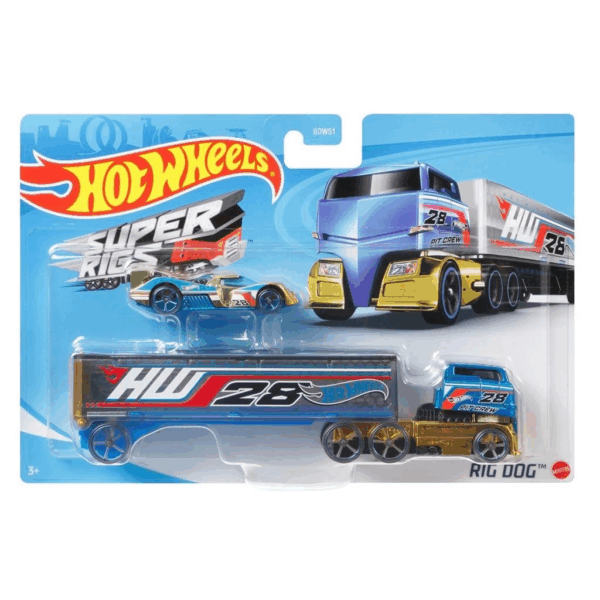 BDW51 Hot Wheels Taşıyıcı Tırlar / Asorti Seçilemez. - Görsel 3