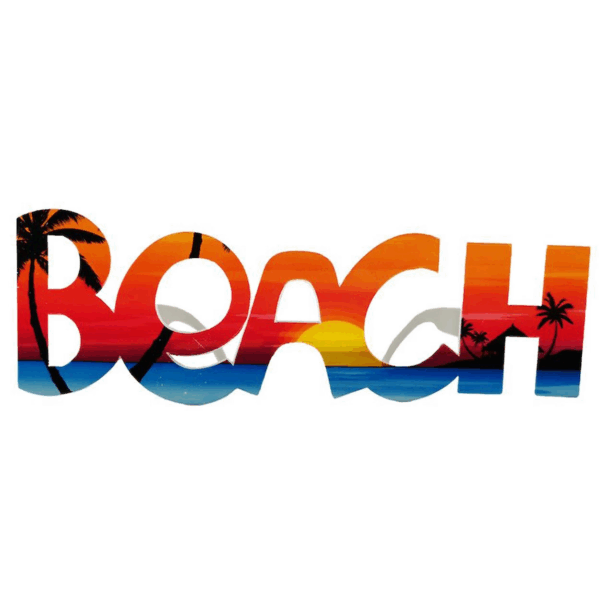 Beach Yazılı Parti Gözlüğü Yaza Merhaba Hawaii Show Gözlüğü 19x6 Cm - Görsel 2