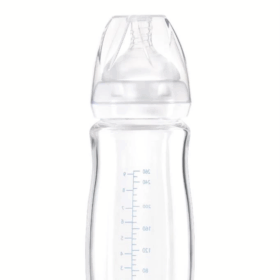 Bebedor Geniş Ağızlı Isıya Dayanıklı Cam Biberon 260ml 51301