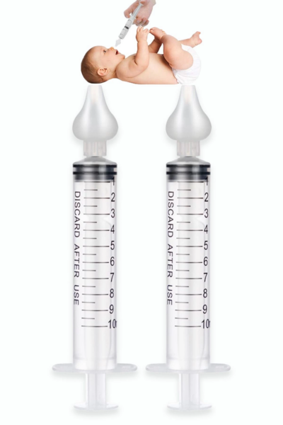 Bebek Burun Şırıngası 2'li Burun Temizleme Kiti Silikon Uçlu Burun Nazal Yıkama Aspiratörü Şurup