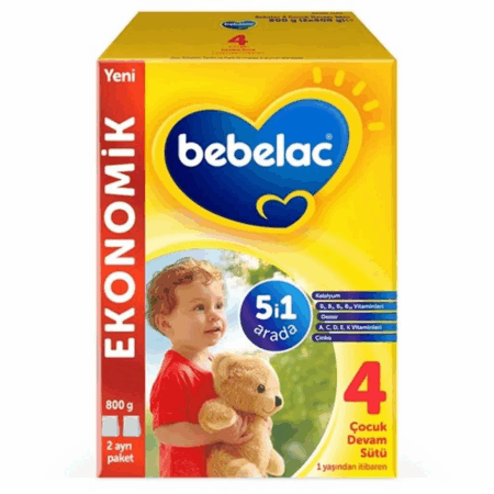 Çocuk Bebelac Bebek Devam Sütü No4 800 Gr