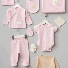Bebitof Sweet Dreams 10'Lu Hastane Çıkış Seti 10083 Pembe