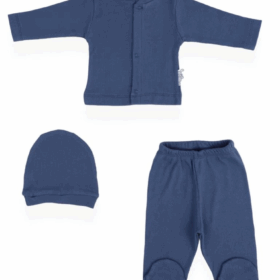 Bebitof Trio 3'Lü Bebek Takım 80150 Lacivert