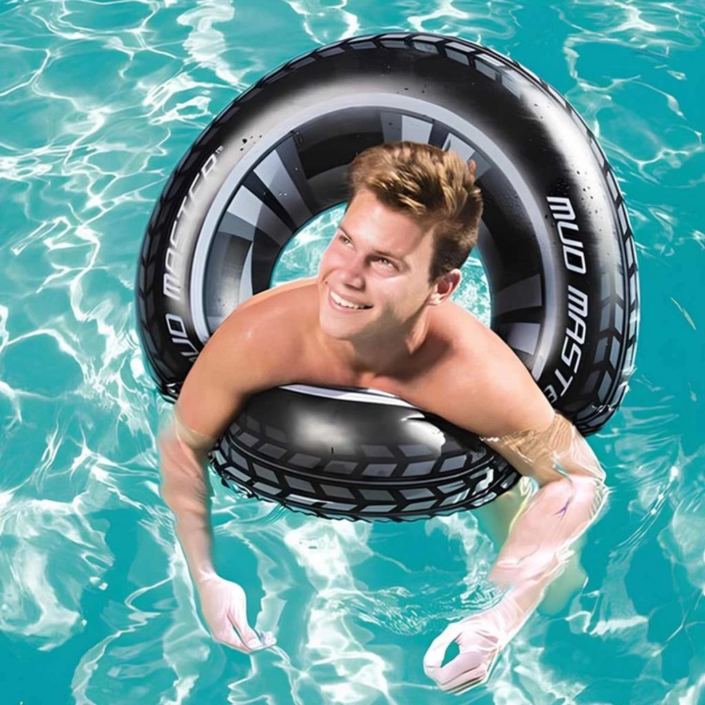 Çocuk Şişme Deniz Simidi 91 cm 36016 - Görsel 5