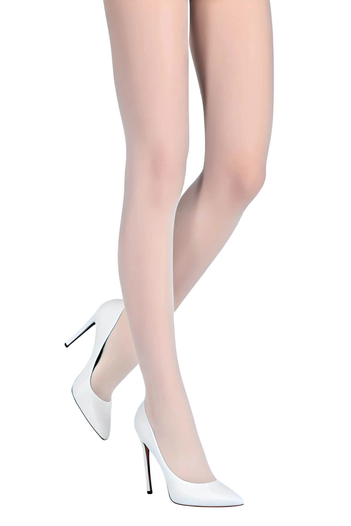 Beyaz Külotlu Çorap 20 Den - Görsel 2