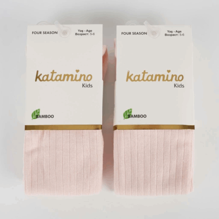 Çocuk Beyza Kız Bambu Külotlu 1-5 Yaş K30205 Pudra