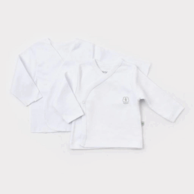 Bibaby Biorganic Basic Nature İç Dış Bebek Zıbın 73275 Beyaz