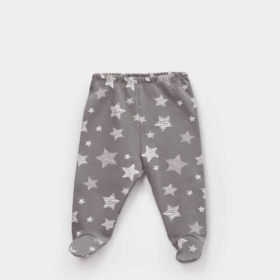 Bibaby Biorganic Brave Lion Patikli Pantolon 57869 Ekru