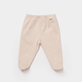 Bibaby Biorganic Koala Jungle Patikli Pantolon 57888 Pembe