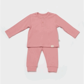 Bibaby Biorganic Modal Nature Relax 2'Li Bebek Takım 59786 Mercan