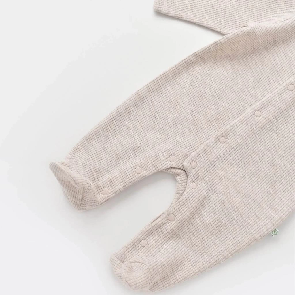 Bibaby Biorganic Nature İn Waffle Tulum 60648 Kahve - Görsel 2