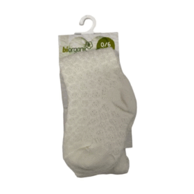 Bibaby Biorganic New Summer Külotlu Çorap 68478 Beyaz