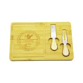 BIÇAK SAĞ 19X29CM -1.5CM AHŞAP BAMBU KAHVALTI PEYNİR SUNUM TABAK 2PEYNİR BIÇAK=AHŞAP SAPLI (K0)