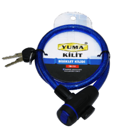 BİSİKLET KİLİT 12MMX80CM (K0)