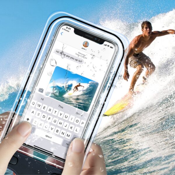 Bisiklete Takılan Su ve Yağmur Gerirmez Telefon Kılıfı Universal (K0) - Görsel 3