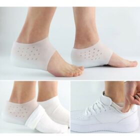Boy Uzatıcı Silikon Topuk Çorabı Gizli Topuk Yükseltici (K0)