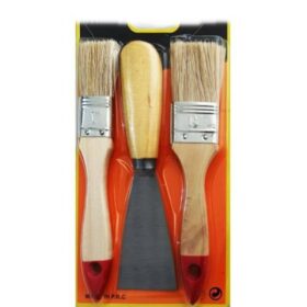 Boya Kestirme Fırça- Spatula Seti 3lü (K0)
