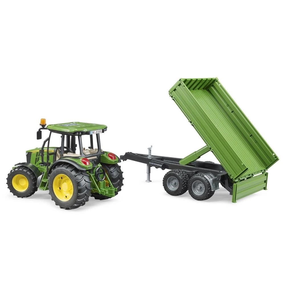 BR02108 John Deere 5115 Traktör + Römork - Görsel 2