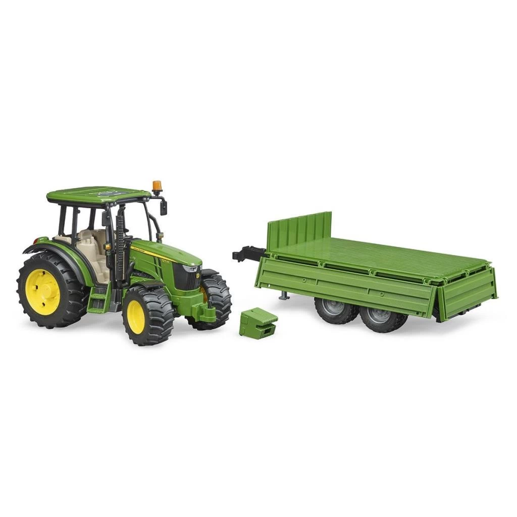 BR02108 John Deere 5115 Traktör + Römork - Görsel 4