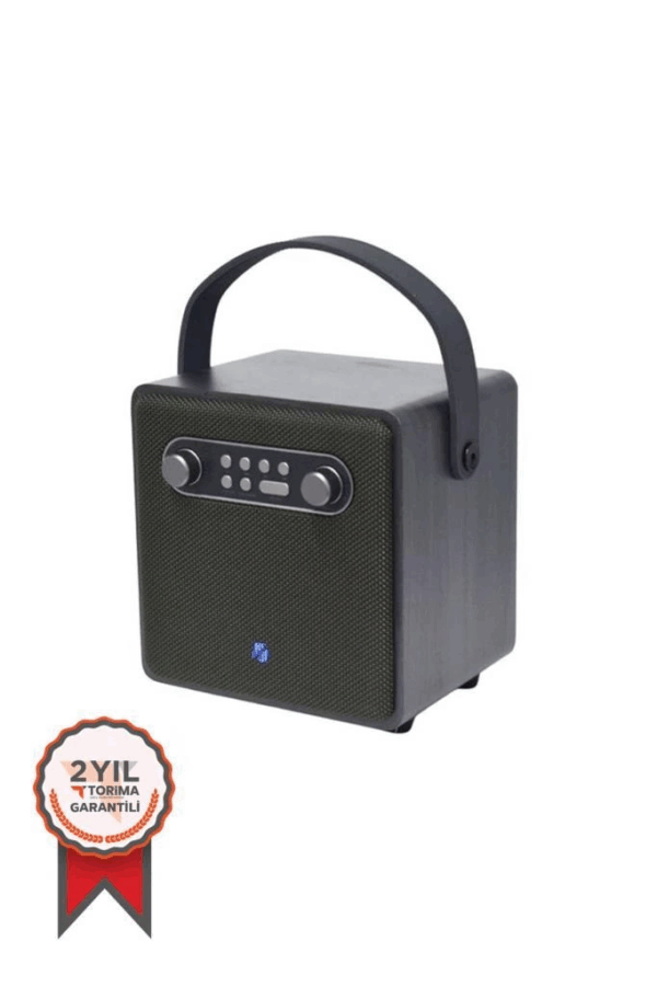 Bts-1688 Yeşil Mikrofonlu Karaoke Bluetooth Hoparlör - Görsel 3