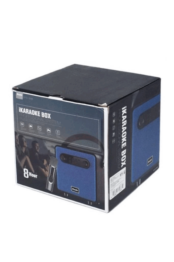 Bts-1688 Yeşil Mikrofonlu Karaoke Bluetooth Hoparlör - Görsel 5