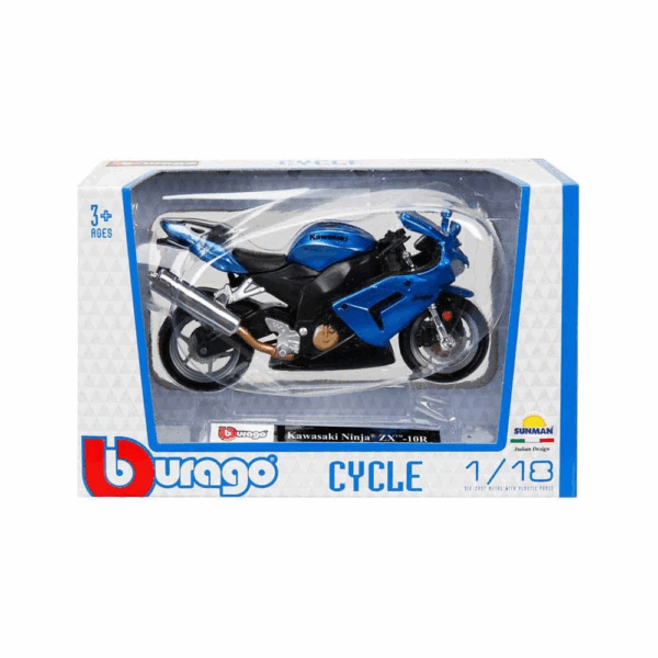 Burago 1:18 Model Motosiklet - Görsel 2