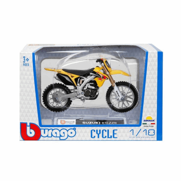 Burago 1:18 Model Motosiklet - Görsel 3
