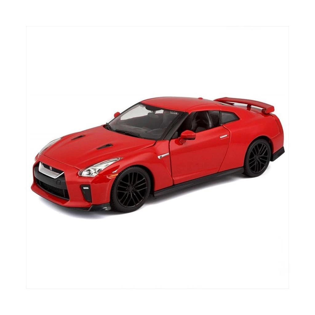Burago 1:24 Nissan GT-R 2017 Model Gerçekçi Detaylı Oyuncak Araba - Görsel 5